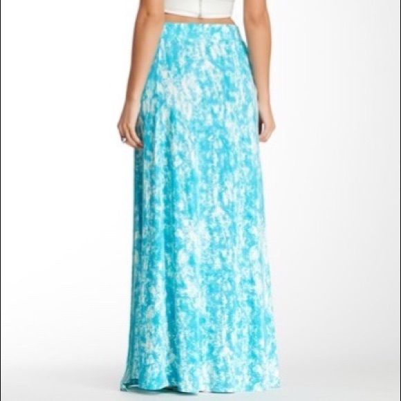 TART Maxi Skirt ~ Watercolor Snake - Picture 2 of 6